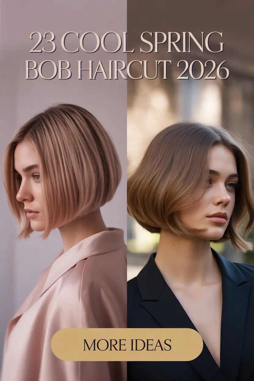 Cool Spring Bob Haircut 2026: The Freshest Cuts & Colors to Try This Season