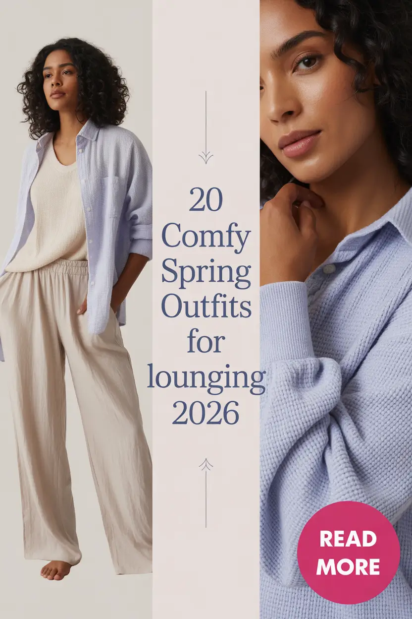 Comfy Spring Outfits for Lounging 2026: Cute & Casual Ideas for Lazy Days