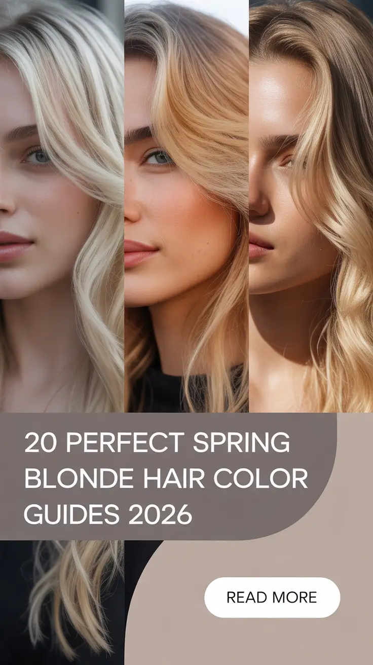 Perfect Spring Blonde Hair Color Guides 2026: Soft & Bright Ideas for the New Season