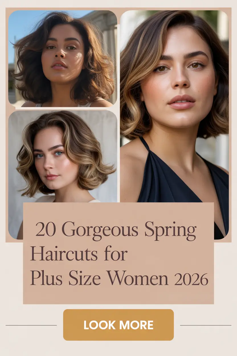 Gorgeous Spring Haircuts for Plus Size Women 2026: Fresh, Flattering & Trend-Ready Styles