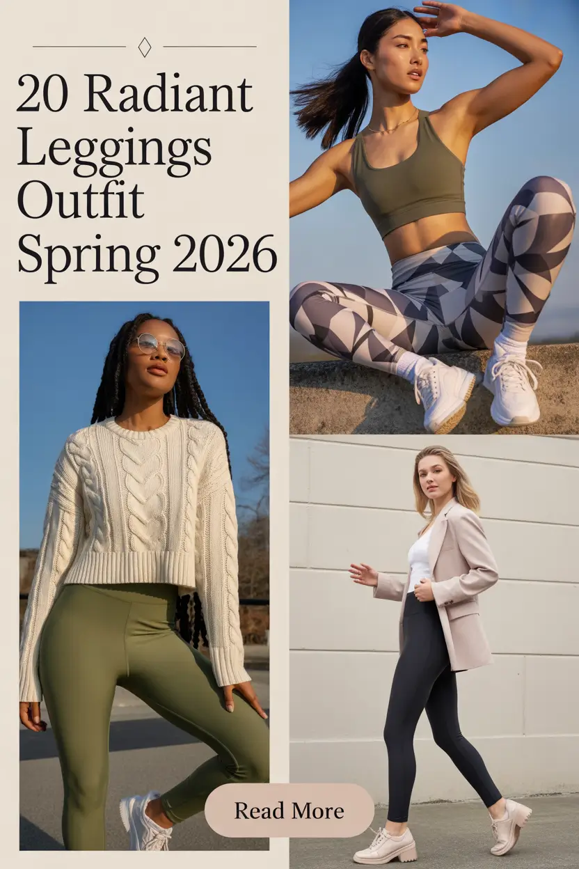Radiant Leggings Outfit Spring 2026: Chic & Colorful Activewear Inspiration