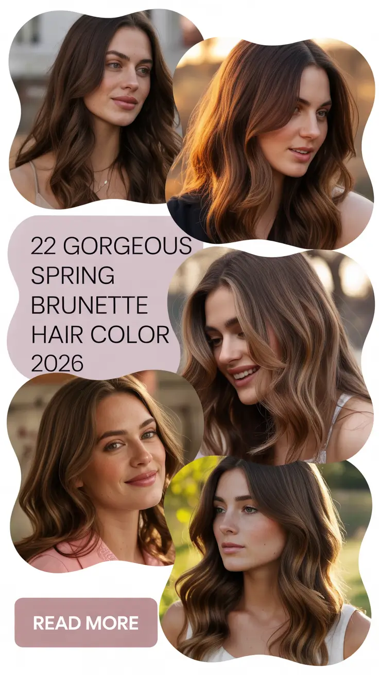 Gorgeous Spring Brunette Hair Color 2026: Bright Ideas for Fresh Brunette Transformations