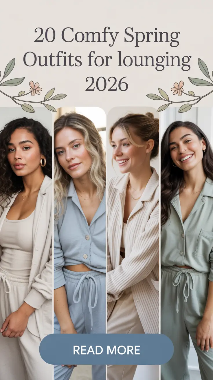 Comfy Spring Outfits for Lounging 2026: Cute & Casual Ideas for Lazy Days