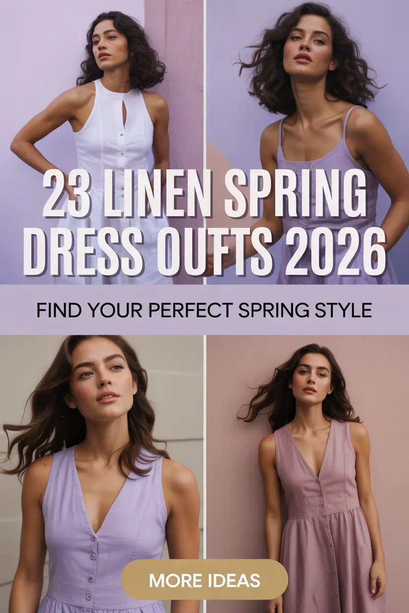 Linen Spring Dress Outfits 2026: Classy Ideas for Effortless Spring Style