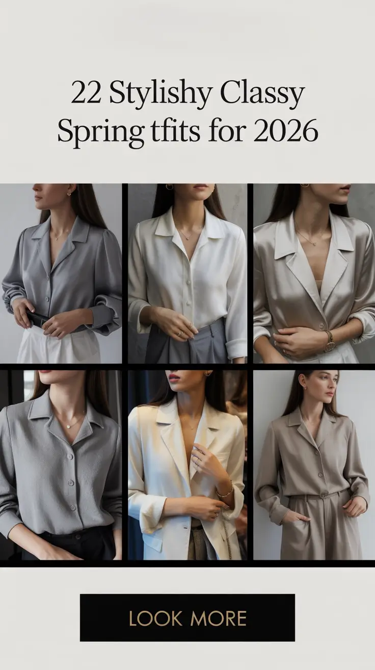 Stylish Classy Spring Outfits for 2026: Fresh Chic Ideas for an Elegant New Season
