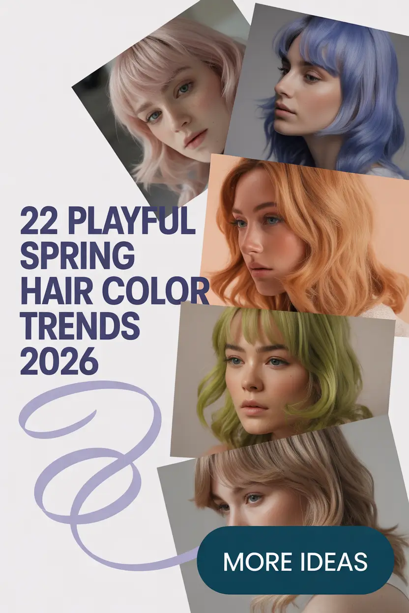 Playful Spring Hair Color Trends 2026: Fresh Blonde, Brunette & Bronde Ideas for the New Season