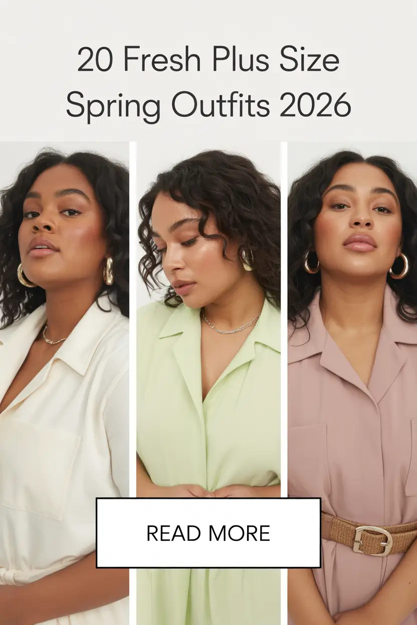 Fresh Plus Size Spring Outfits 2026: Inspiration for Trendy Curvy Spring Style