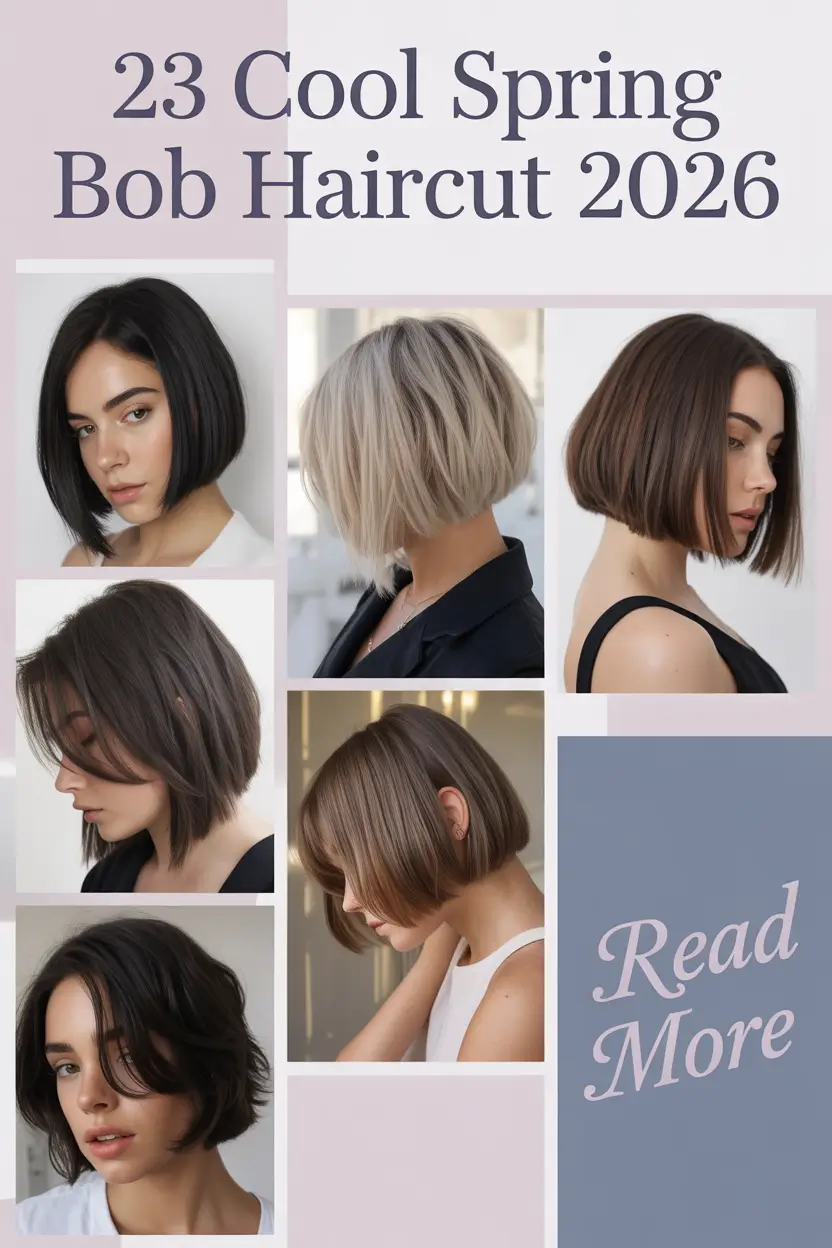 Cool Spring Bob Haircut 2026: The Freshest Cuts & Colors to Try This Season