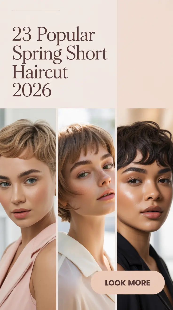 Popular Spring Short Haircut 2026: Fresh Ideas for a Chic Seasonal Reset