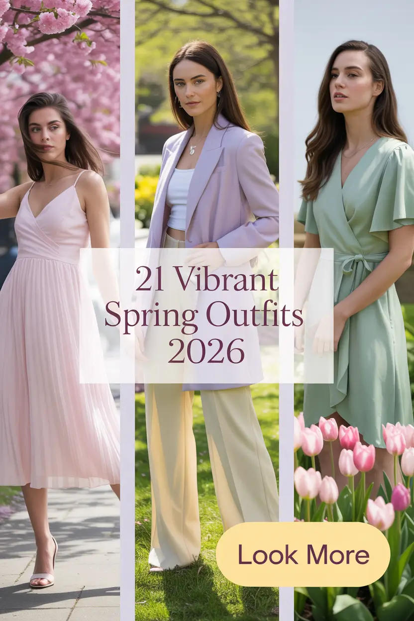 Vibrant Spring Outfits 2026: Aesthetic & Classy Ideas for Women This Season