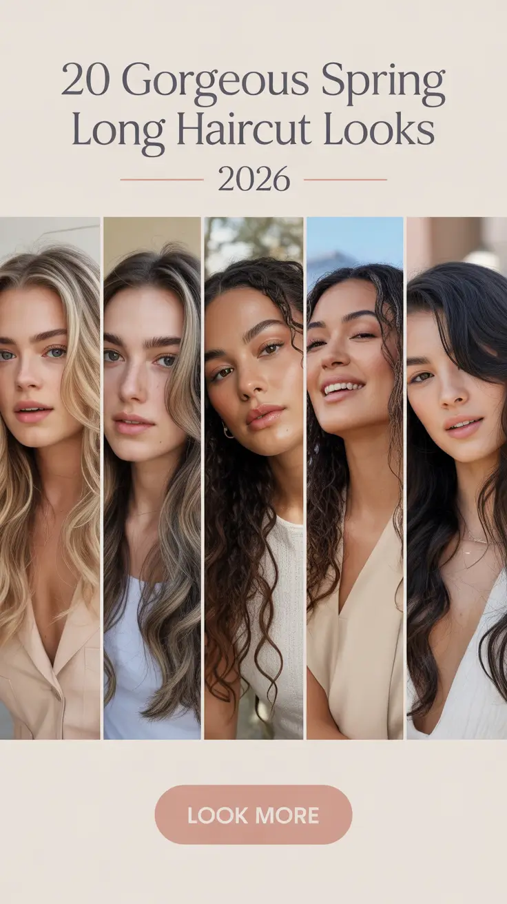 Gorgeous Spring Long Haircut Looks 2026: Trendy Layers, Balayage & Modern Length Ideas