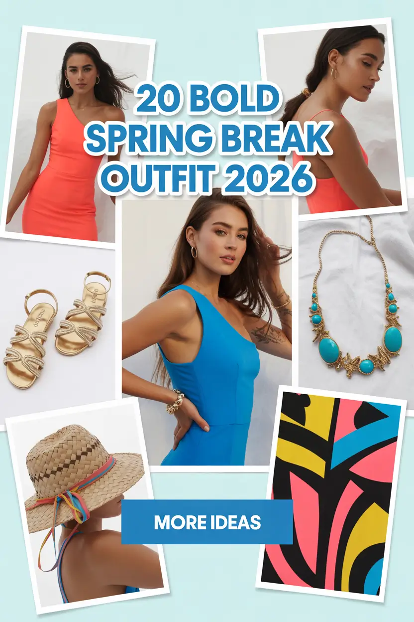 Bold Spring Break Outfit 2026: Inspo for Beach Trips, Miami Days & Dress-to-Impress Nights