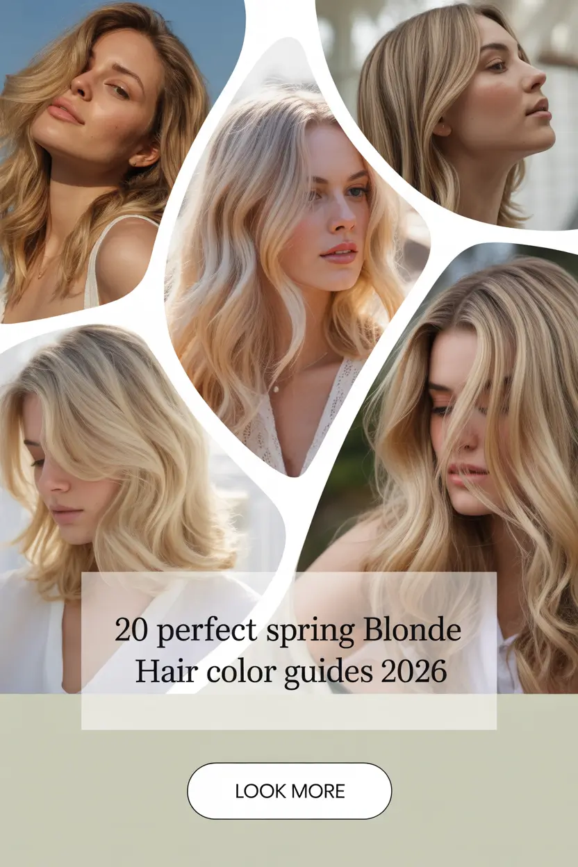 Perfect Spring Blonde Hair Color Guides 2026: Soft & Bright Ideas for the New Season
