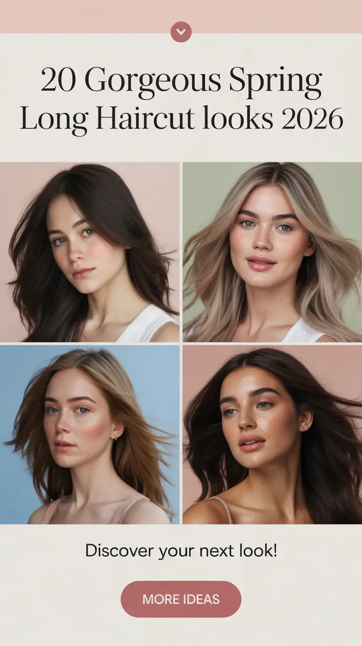 Gorgeous Spring Long Haircut Looks 2026: Trendy Layers, Balayage & Modern Length Ideas