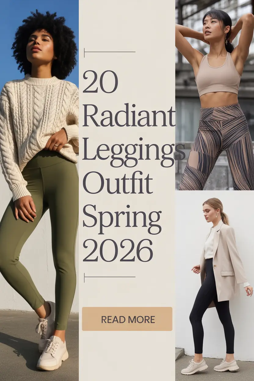 Radiant Leggings Outfit Spring 2026: Chic & Colorful Activewear Inspiration