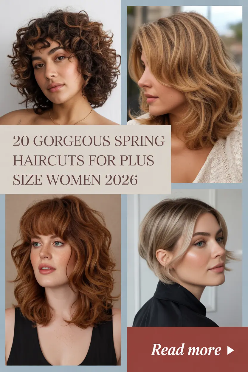 Gorgeous Spring Haircuts for Plus Size Women 2026: Fresh, Flattering & Trend-Ready Styles