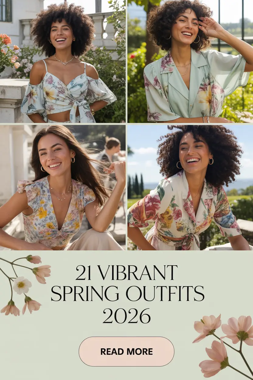 Vibrant Spring Outfits 2026: Aesthetic & Classy Ideas for Women This Season