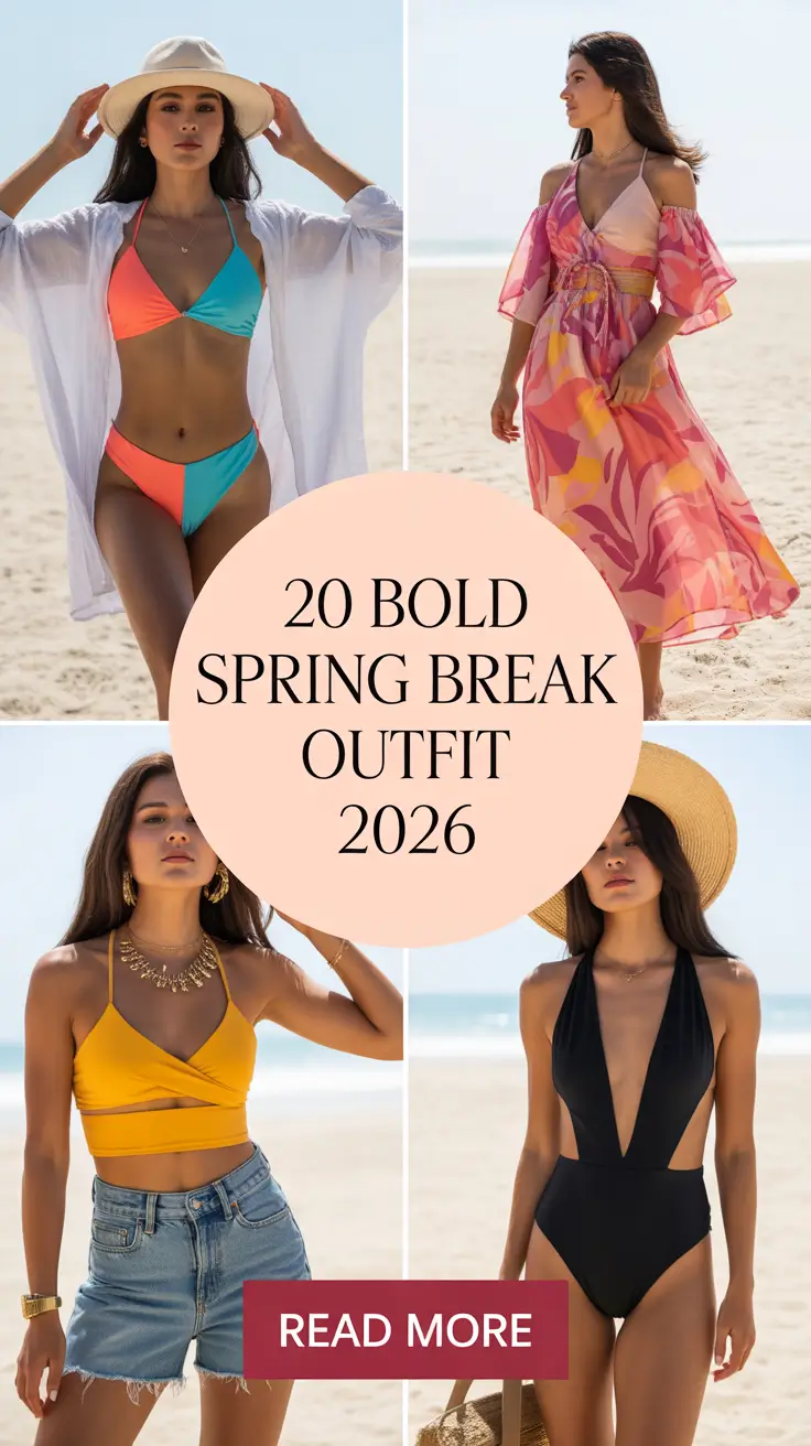Bold Spring Break Outfit 2026: Inspo for Beach Trips, Miami Days & Dress-to-Impress Nights