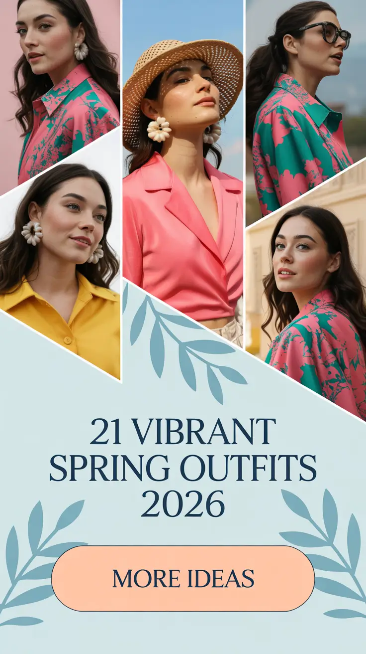 Vibrant Spring Outfits 2026: Aesthetic & Classy Ideas for Women This Season