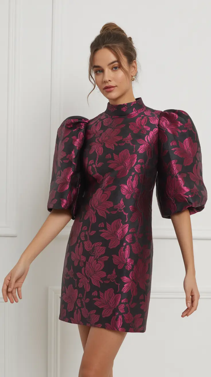 stylish spring outfits aesthetic for 2026 Berry Brocade