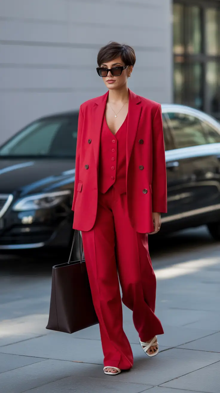 stylish spring outfits aesthetic for 2026 Crimson Suiting