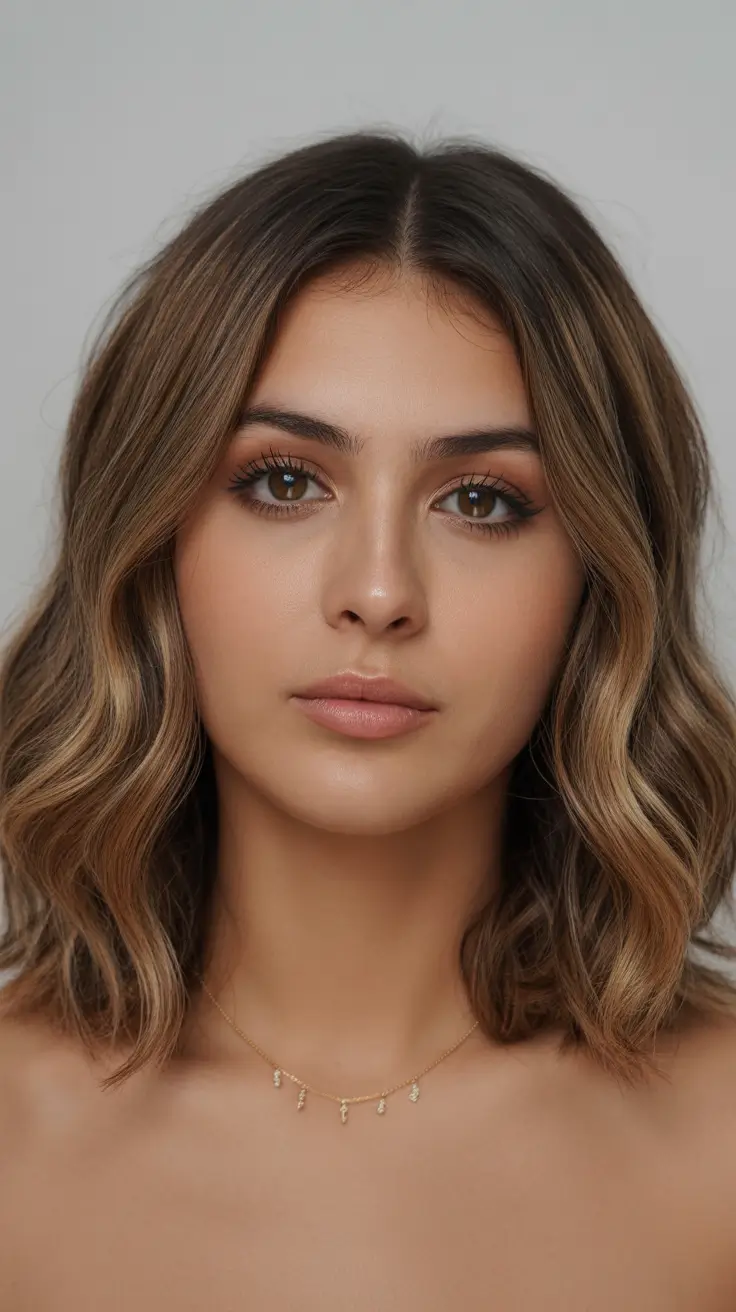 beautiful spring caramel hair color 2026 Modern Caramel Contour Bob With Subtle Glow