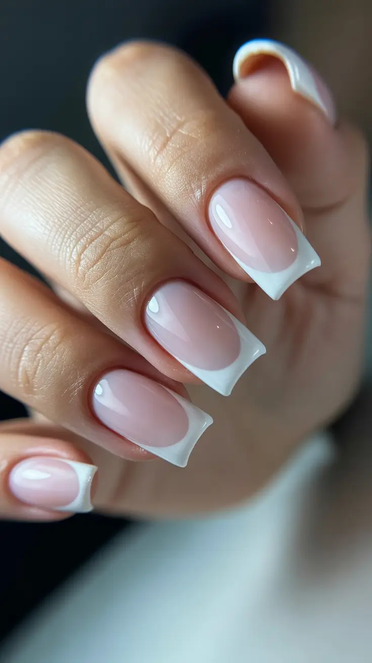 best trendy spring nails 2026 Soft Milky French Tips for a Clean Spring Look