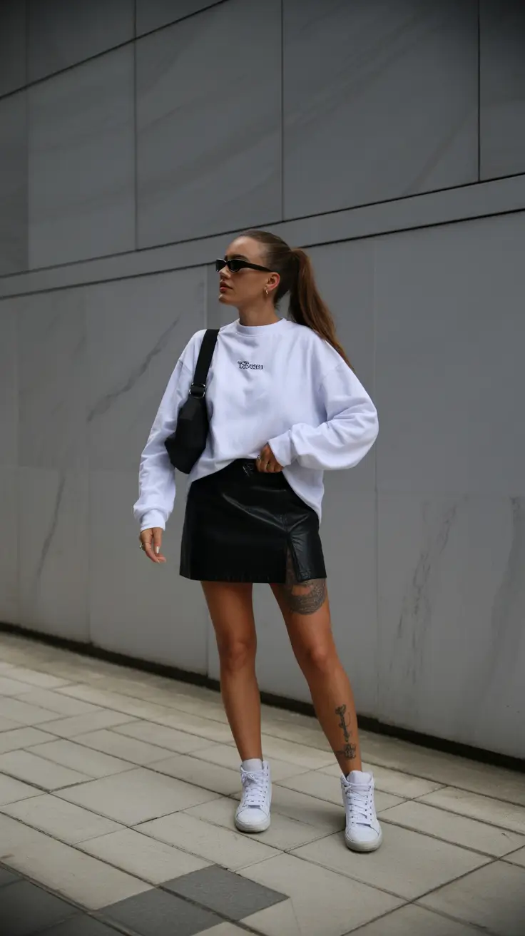 cute summer outfits for teens 2026 Monochrome Edge: Clean Lines with a Bold Attitude