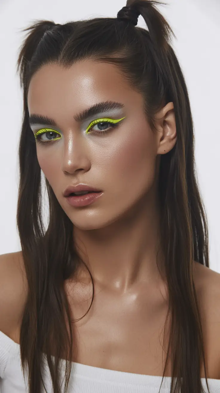 elegant spring natural hairstyle for 2026 Playful Double Ponytails With Youthful Energy