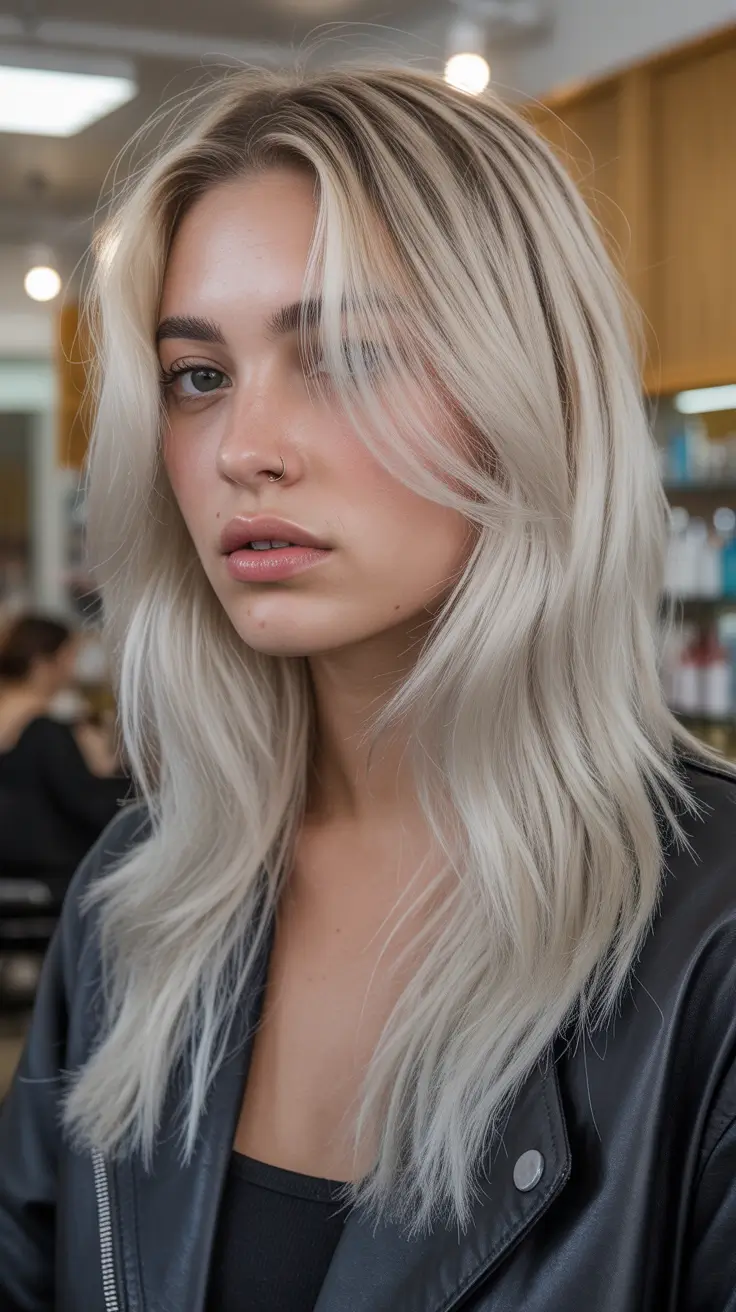 elegant spring natural hairstyle for 2026 Soft Layered Blonde Waves With Natural Movement