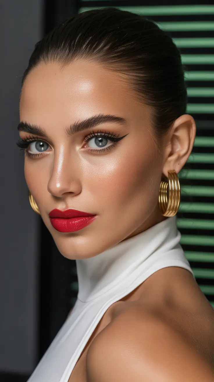 elegant spring natural hairstyle for 2026 Classic Sleek Bun With Sculpted Elegance