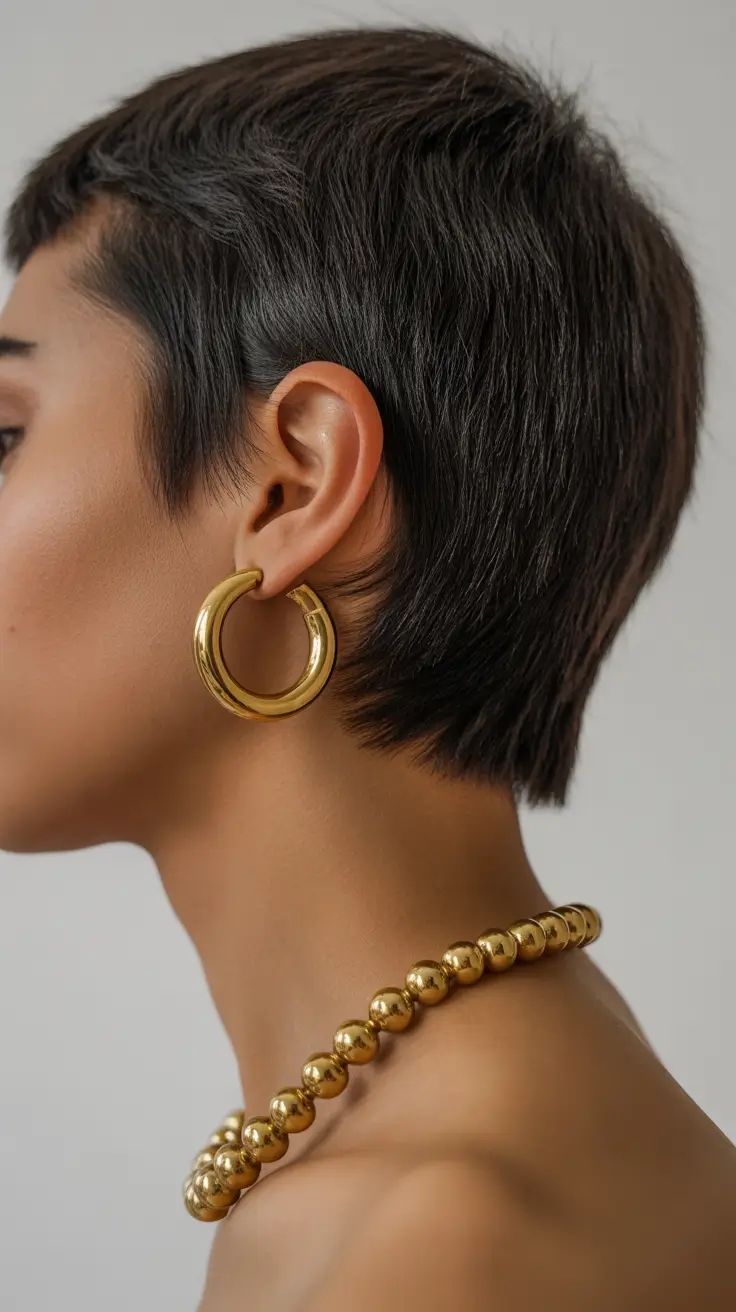 fabulous spring short hairstyles 2026 Layered Pixie With Tapered Nape