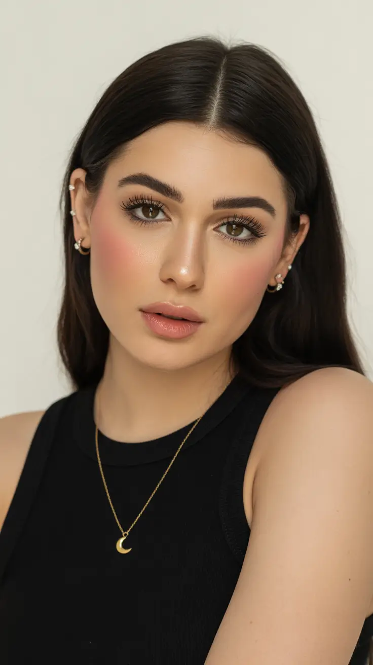 May Hair Color Ideas 2026 Rich Espresso Brunette Shine for Minimalist Elegance