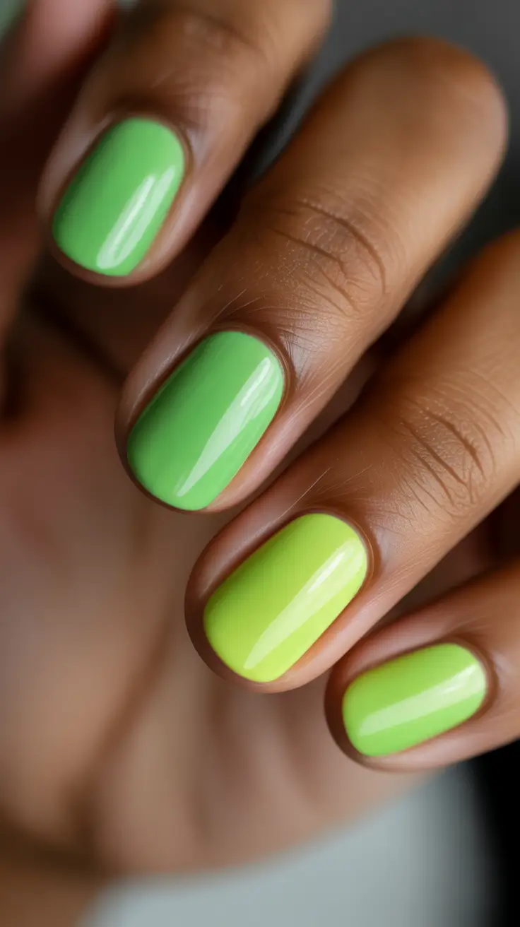 May Nails Ideas 2026 Fresh Pistachio Short Spring Reset
