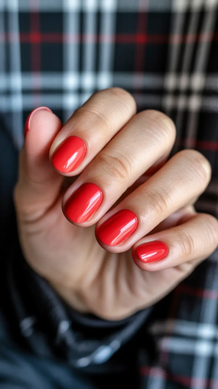 May Nails Ideas 2026 Juicy Coral Short Energy Boost