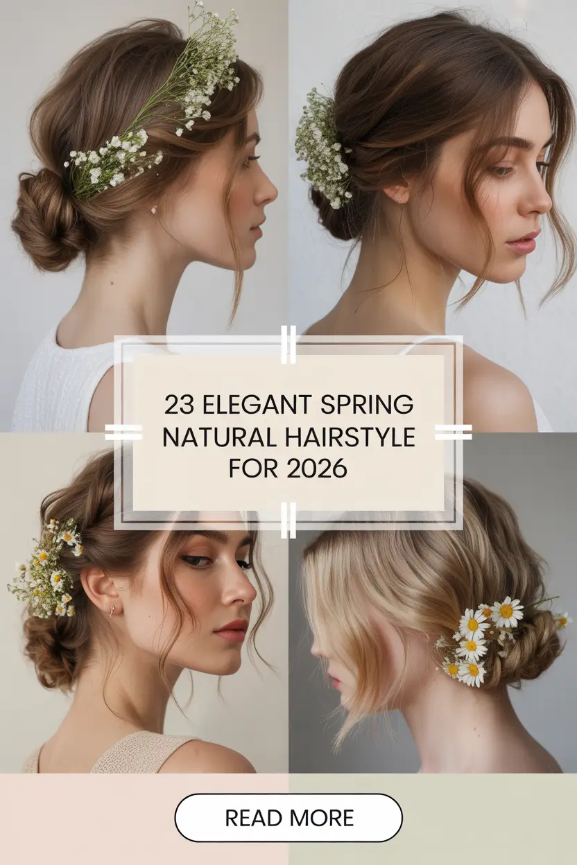 Elegant Spring Natural Hairstyle for 2026: Cute Short, Curly & Twist Ideas for Natural Hair