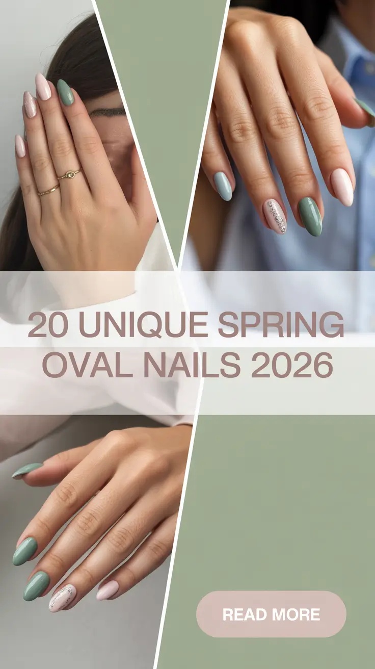 Unique Spring Oval Nails 2026: Trendy Ideas, Colors & Elegant Designs to Try