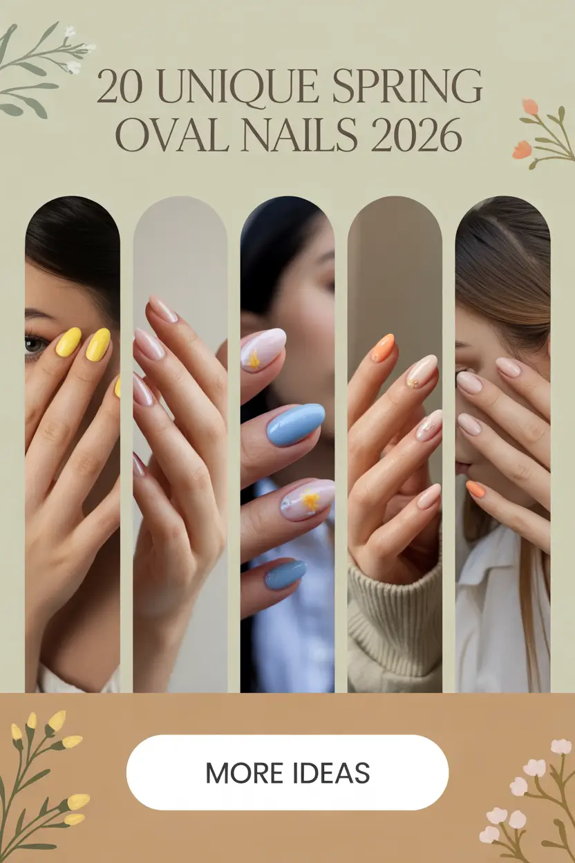 Unique Spring Oval Nails 2026: Trendy Ideas, Colors & Elegant Designs to Try