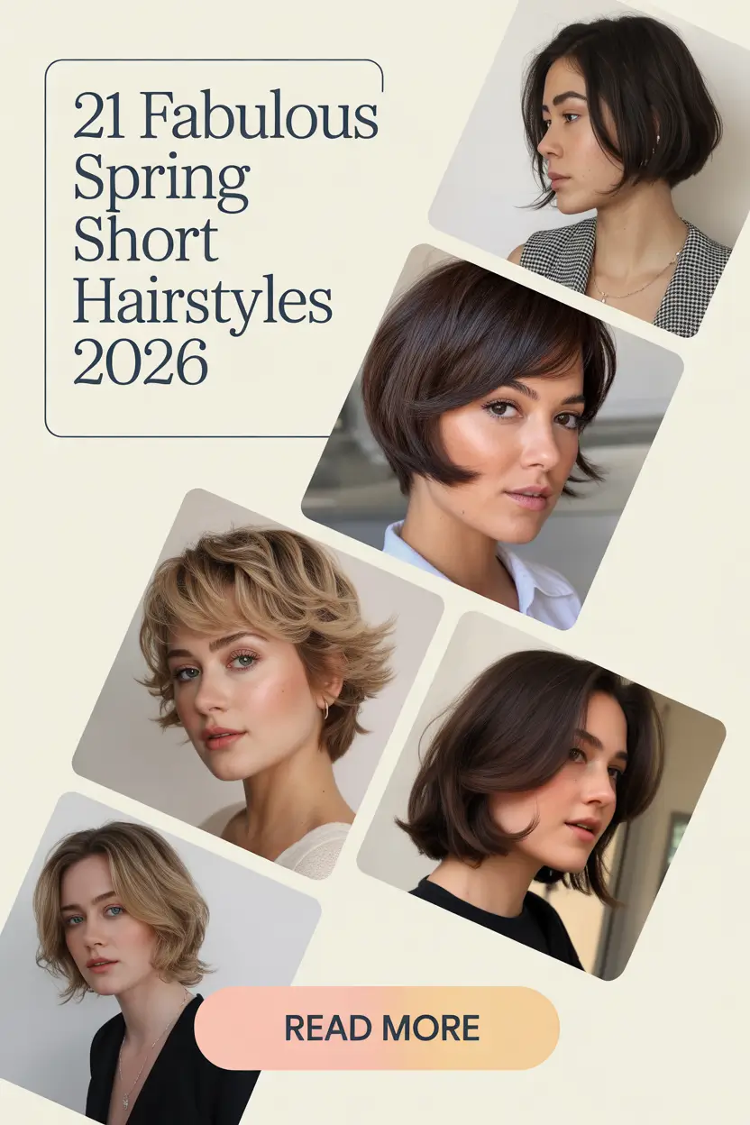 Fabulous Spring Short Hairstyles 2026: Cute, Chic & Easy Styles To Try Now
