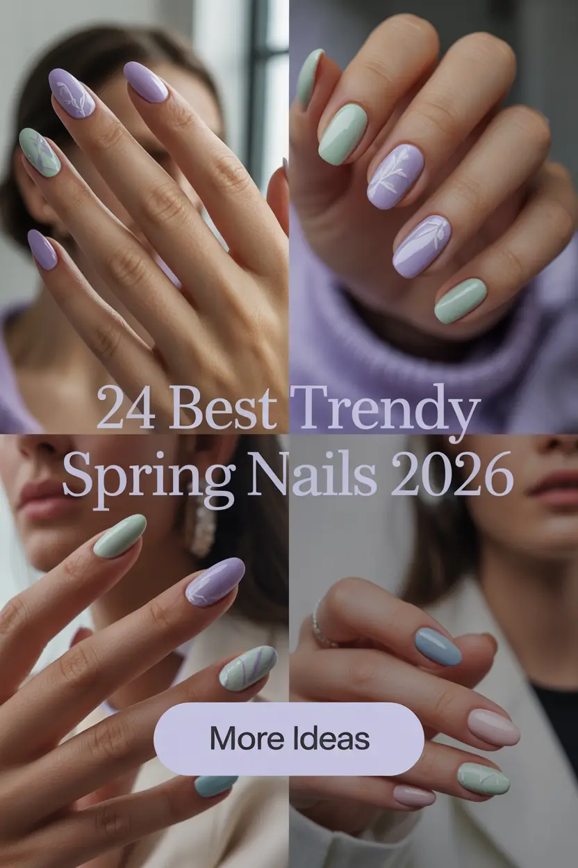 Best Trendy Spring Nails 2026: Bright Colors, Almond & Square Designs You'll Want to Try