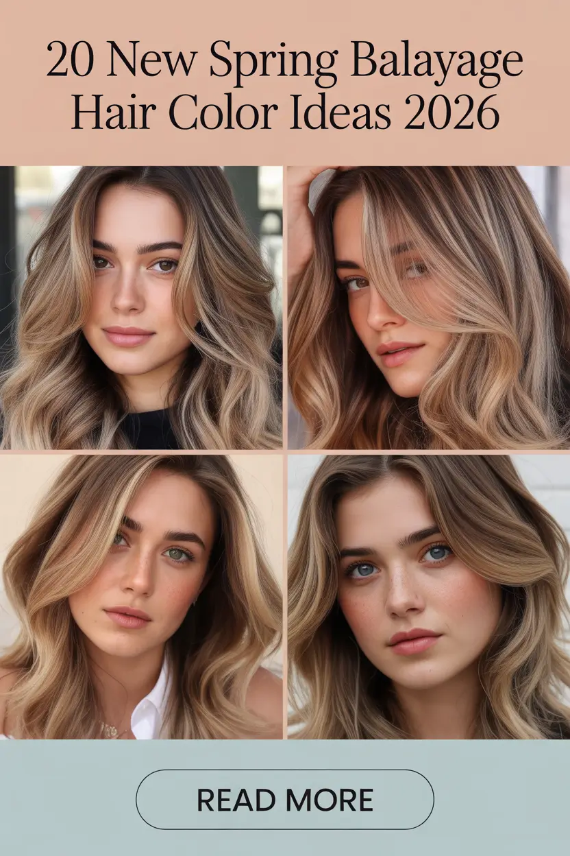 New Spring Balayage Hair Color Ideas 2026: Trendy Blonde, Brunette & Soft Bright Looks