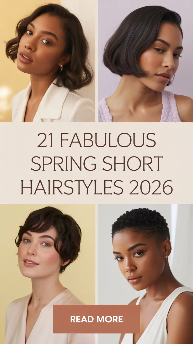 Fabulous Spring Short Hairstyles 2026: Cute, Chic & Easy Styles To Try Now
