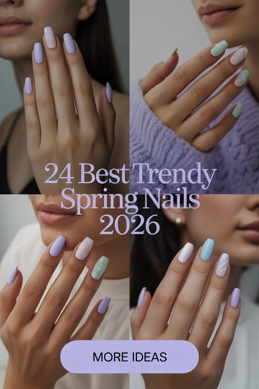 Best Trendy Spring Nails 2026: Bright Colors, Almond & Square Designs You'll Want to Try
