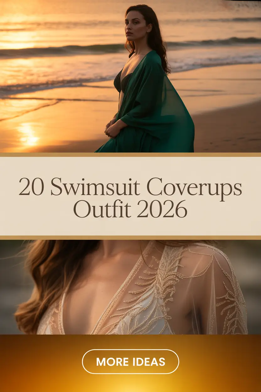 Swimsuit Coverups Outfit 2026: Cute Beach Outfit Ideas & Aesthetic Summer Inspo