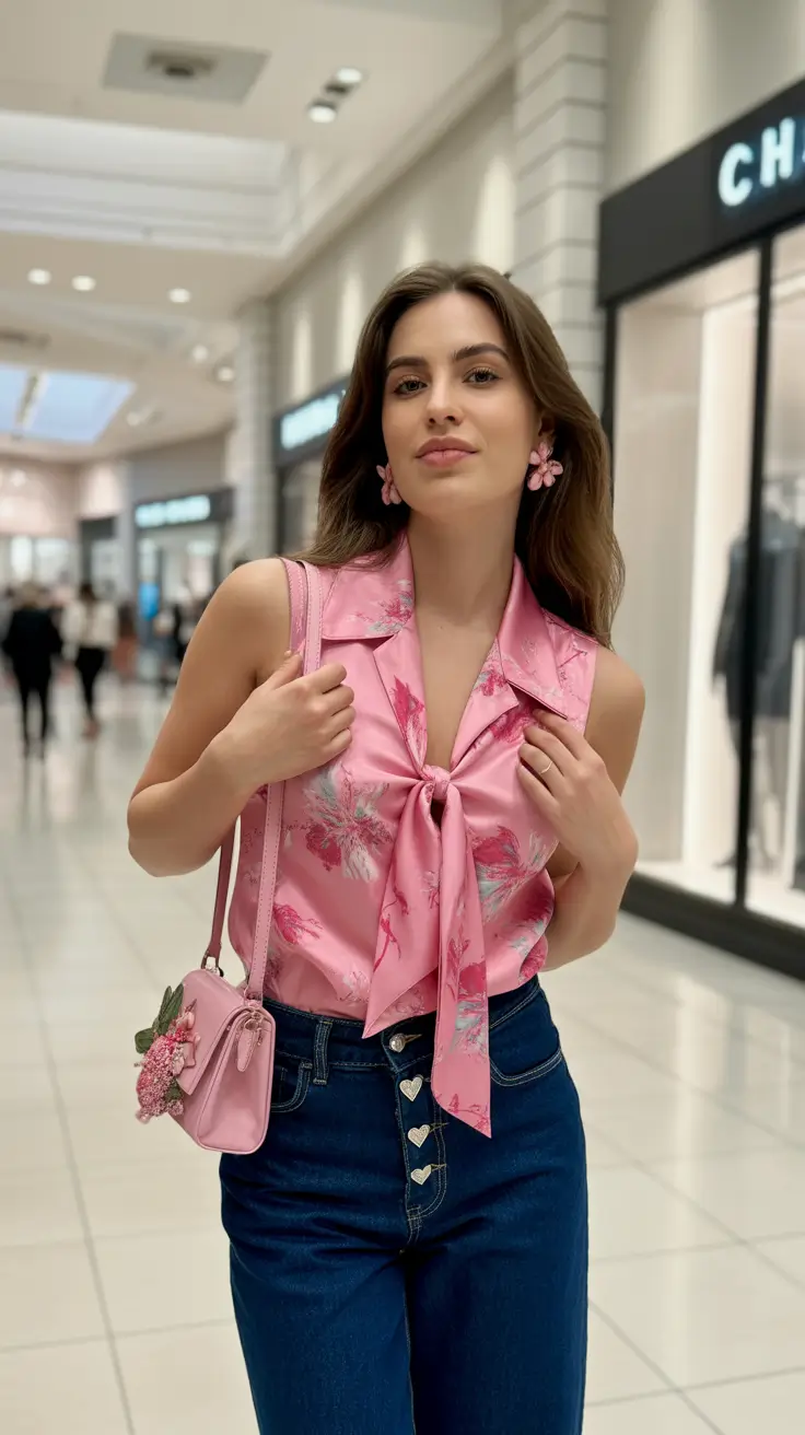 retro vintage summer outfits 2026 Soft Floral Romance with a Vintage Girly Mood