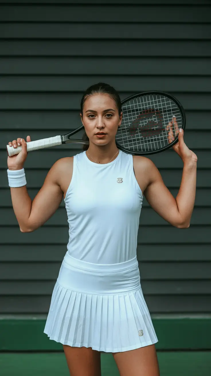 sporty chic summer tennis outfits 2026 Clean Lines Strong Form The New Minimal Athlete