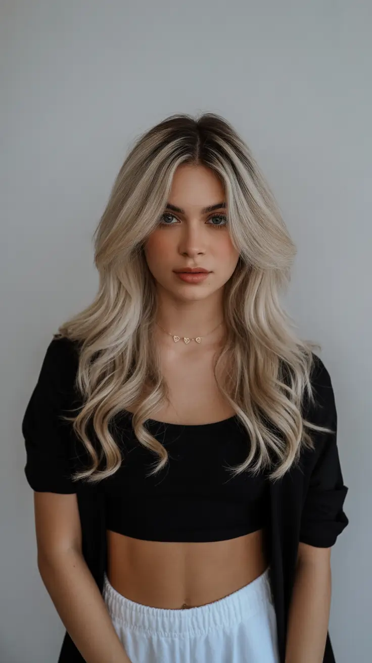 summer hair color for blondes 2026 warm tones Layered Honey Beige Blonde with Caramel Lowlights Glow