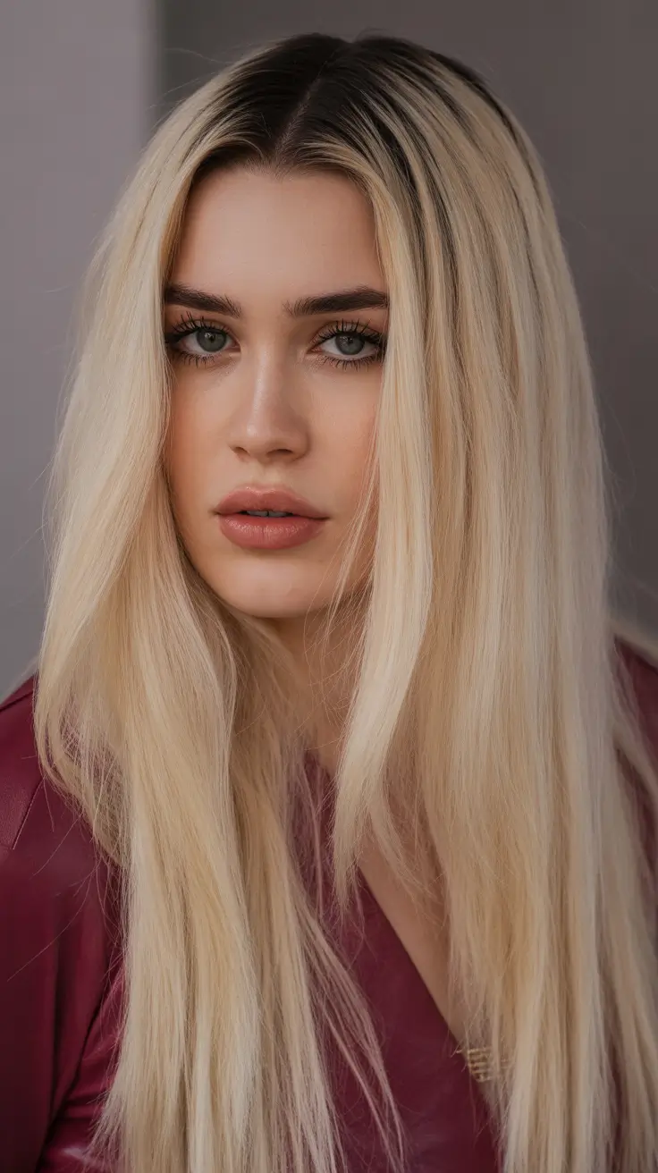 summer hair color ideas 2026 low maintenance Soft Vanilla Blonde That Brightens the Entire Look
