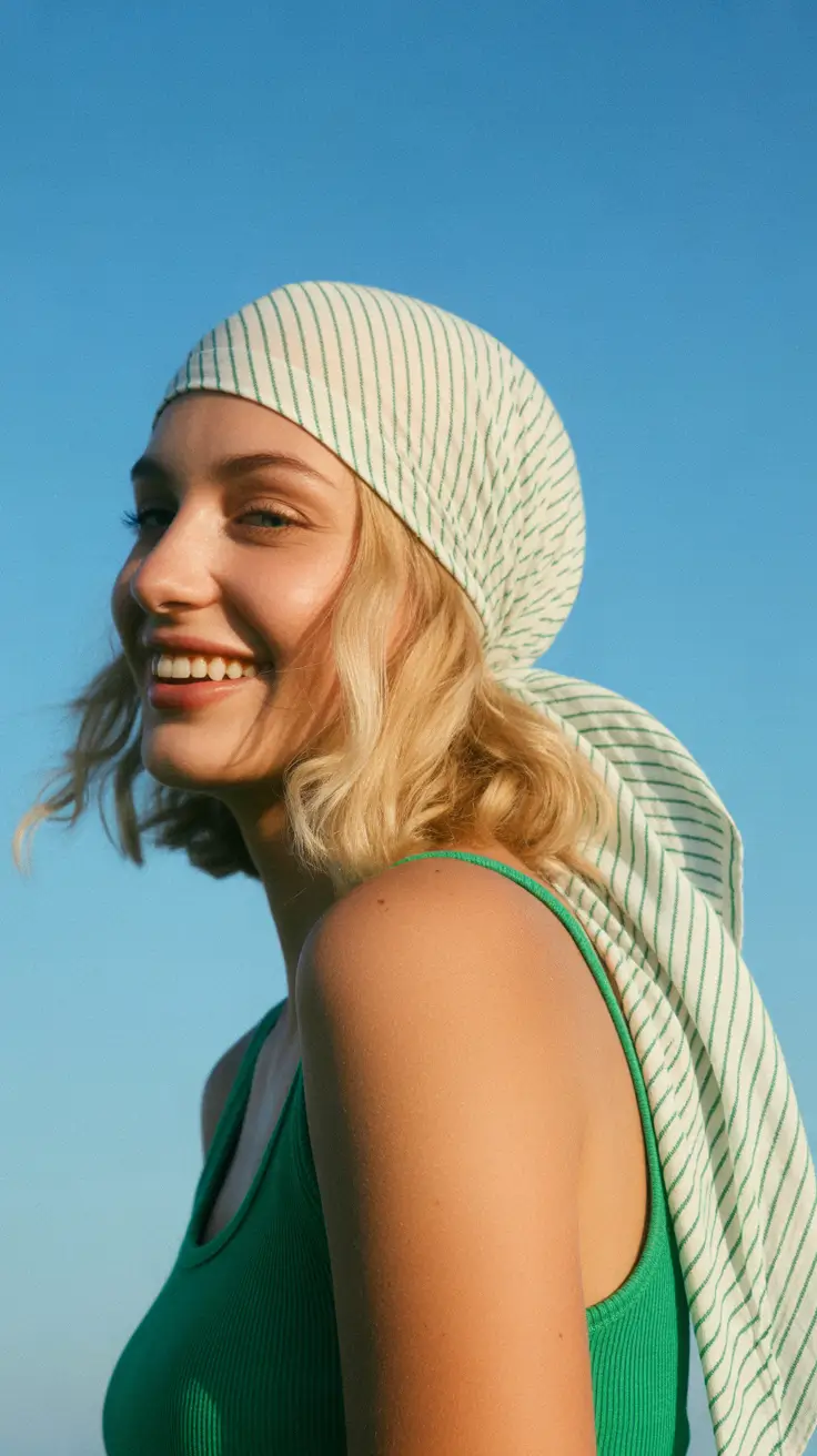 summer heads 2026 Lightweight Scarf Wrap & Fresh Color Energy