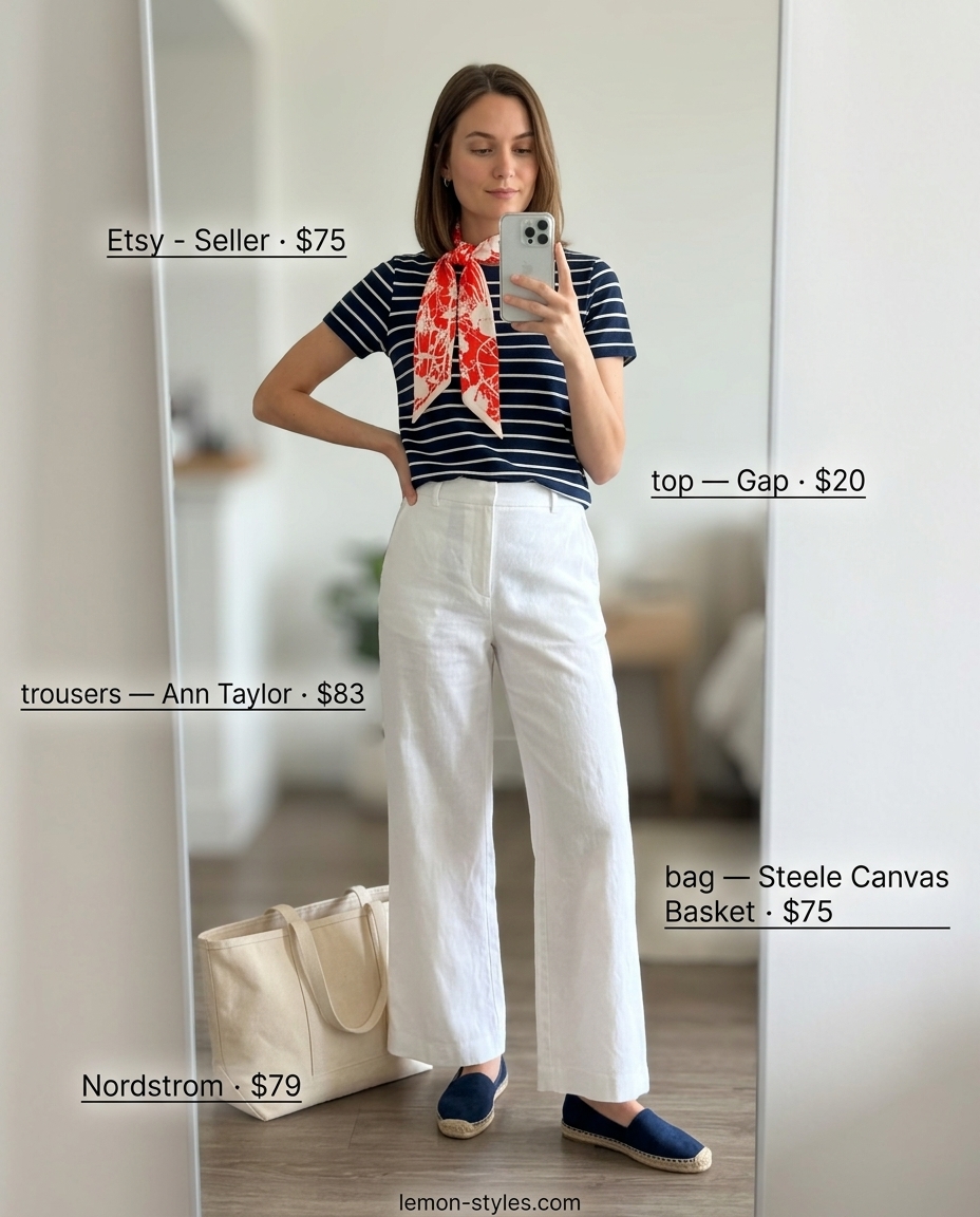 Classic Low-Waist Trousers 2026 Classic white straight-leg trousers for women 2026, styled for daytime events. These are straight-leg, not low-waist.